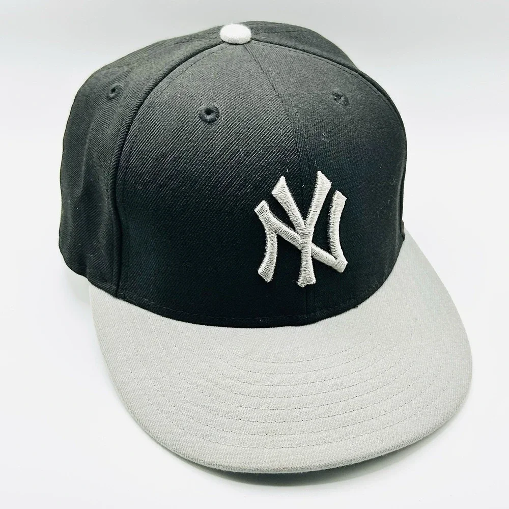 New York Yankees New Era 2-Tone 59FIFTY Fitted Hat Cap 7 1/4 MLB Blue Baseball